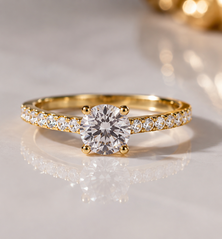 bague solitaire