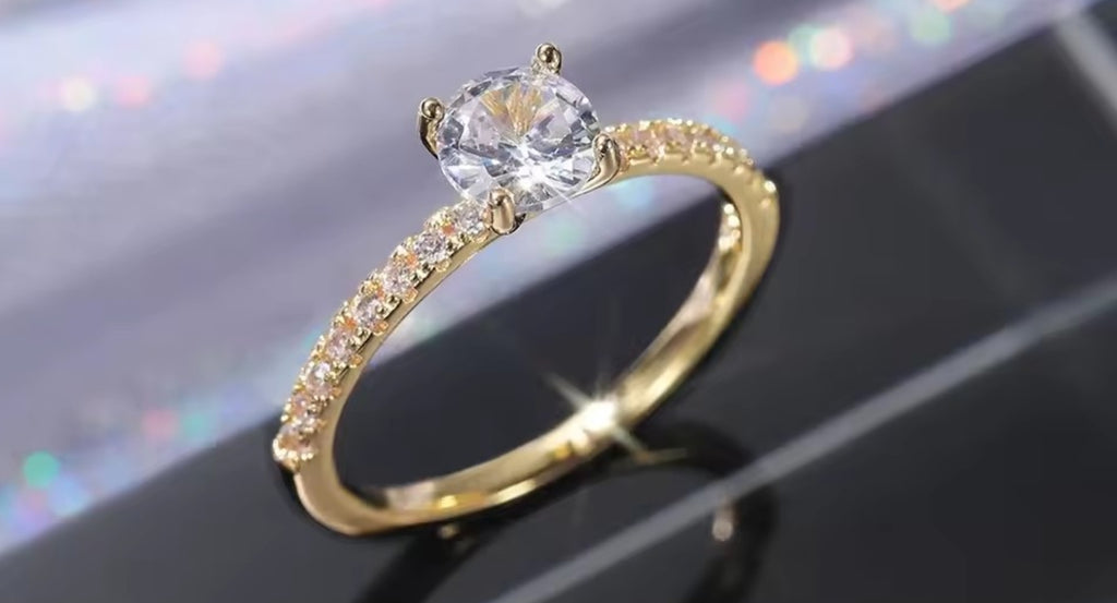 bague solitaire